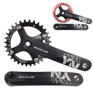 Foto 1 | Foto 1 | Bicicleta De Montaña Crankset Bucklos Mtb De Una Sola Velocidad 170 Mm - Venta Internacional.
