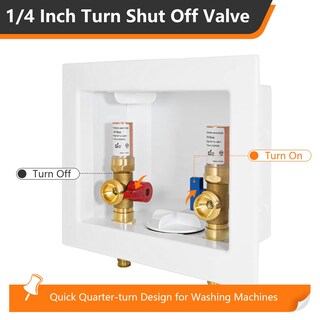Foto 5 | Foto 5 | Caja De Enchufe Para Lavadora Hesun Con Martillo De Agua De Cobre - Venta Internacional.