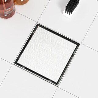 Foto 3 | Foto 3 | Desagüe De Ducha Neodrain De Acero Inoxidable 304 Cepillado Cuadrado De 15 Cm - Venta Internacional.