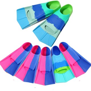 Foto 1 | Foto 1 | Aletas Cortas Foyinbet Para Niños Swim Fins Para Nadar En El Regazo - Venta Internacional.