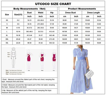 Foto 7 | Foto 7 | Vestido Camisero A Rayas Utcoco A Rayas Con Botones Y Dobladillo Con Volantes Maxi - Venta Internacional.