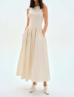 Foto 6 | Foto 6 | Vestido Largo Missactiver Con Cuello Redondo Sin Mangas Y Bolsillos - Venta Internacional.