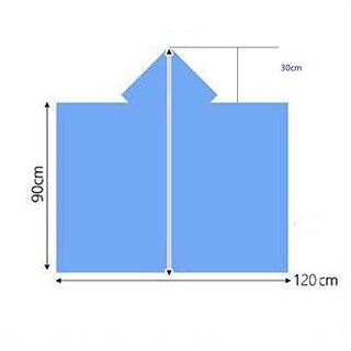 Foto 2 | Foto 2 | Poncho Desechable Woiwo Poncho Esférico Ambiental X6 - Venta Internacional.