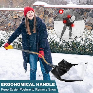 Foto 2 | Foto 2 | Pala De Nieve Yeitsnow De 17 Pulgadas De Ancho Con Mango Ergonómico De 57 Cm - Venta Internacional.