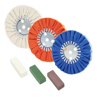 Foto 1 | Foto 1 | Kit De Muelas Pulidoras Qzattcaen 8 Para Amoladora Angular De 8 Pulgadas - Venta Internacional.