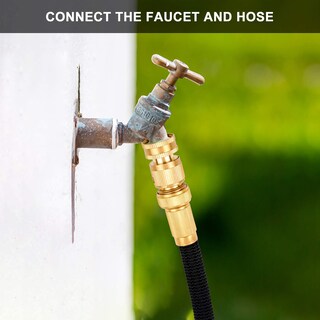 Foto 7 | Foto 7 | Conector Rápido Para Manguera De Jardín Kesfitt De Latón Macizo 3/4 Ght (4 Juegos) - Venta Internacional.