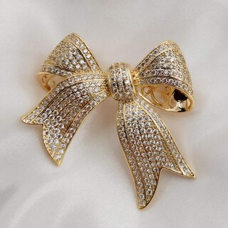 Foto 2 | Foto 2 | Brooch Pin Dreamlandsales Con Lazo Plateado Victoriano Vintage - Venta Internacional.