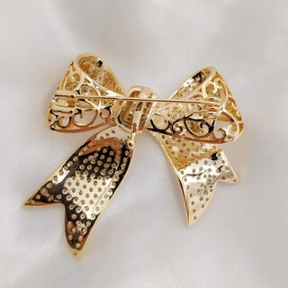 Foto 7 | Foto 7 | Brooch Pin Dreamlandsales Con Lazo Plateado Victoriano Vintage - Venta Internacional.