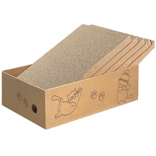 Foto 1 | Foto 1 | Caja De Cartón Cat Scratcher Agym Para Gatos De Interior 5 Paquetes - Venta Internacional.