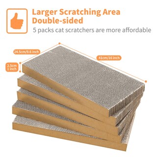 Foto 2 | Foto 2 | Caja De Cartón Cat Scratcher Agym Para Gatos De Interior 5 Paquetes - Venta Internacional.