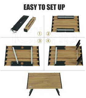 Foto 7 | Foto 7 | Mesa Plegable Iclimb Ultraligera Compacta Para Mini Pícnic En La Playa - Venta Internacional.