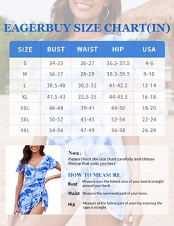 Foto 6 | Foto 6 | Traje De Baño Con Volantes Swimdress Eagerbuy Para Mujer Control De Barriga - Venta Internacional.