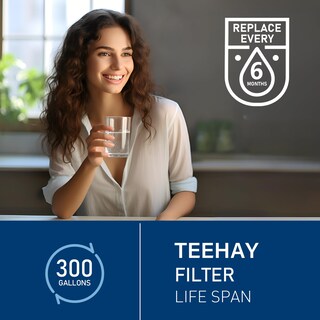 Foto 6 | Foto 6 | Filtro De Agua De Repuesto Teehay Eptwfu01 Para Frigidaire Paquete De 4 - Venta Internacional.