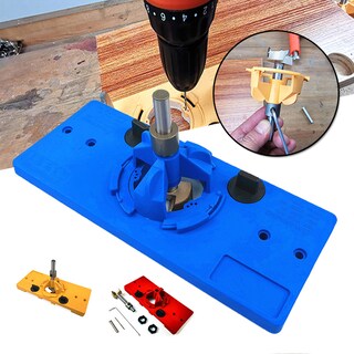 Foto 2 | Foto 2 | Abrazadera Para Bisagra Perforada Bisagra Oculta Azul - Venta Internacional.