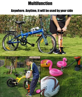 Foto 6 | Foto 6 | Bomba Para Bicicleta Gobko Con Manómetro De Alta Presión 160 Psi Portátil - Venta Internacional.
