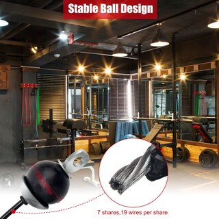 Foto 4 | Foto 4 | Cable De Polea De Fitness Anglekai Fitness  8 M  Ajustable  100 Kg - Venta Internacional.