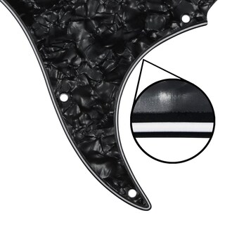Foto 4 | Foto 4 | Juego De Placas Traseras Pickguard Ikn Black Pearl St 3 De Bobina Única - Venta Internacional.