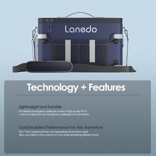 Foto 3 | Foto 3 | Cooler Lanedo Multifuncional Plegable Con Capacidad Para 34 Latas - Venta Internacional.