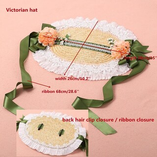 Foto 2 | Foto 2 | Sombrero Para Sol Cosdreamer Diseño Victoriano Para Fiesta De Té Para Niñas Y Mujeres - Venta Internacional.