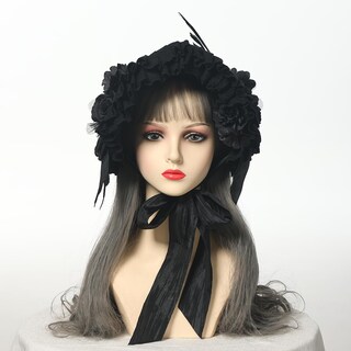 Foto 4 | Foto 4 | Sombrero Para Sol Cosdreamer Victoriano Para Fiesta De Té Negro Pajizo Para Niñas - Venta Internacional.