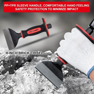 Foto 4 | Foto 4 | Cincel Para Albañilería Tooleague Cincel Para Ladrillos Resistente 22 Cm - Venta Internacional.