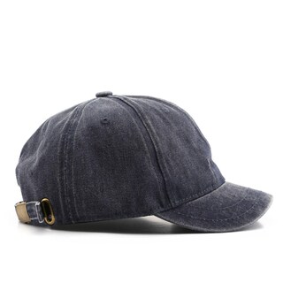 Foto 1 | Foto 1 | Gorra De Béisbol Talajee Verano Vintage Ala Corta Algodón Azul Marino - Venta Internacional.
