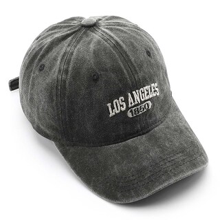 Foto 3 | Foto 3 | Gorra De Béisbol Vptmrp Los Ángeles  Vintage  Algodón  Unisex  Negra - Venta Internacional.