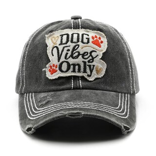 Foto 2 | Foto 2 | Gorra De Béisbol Vptmrp Dog Vibes Only  Vintage  Unisex  Color Rojo Vino - Venta Internacional.