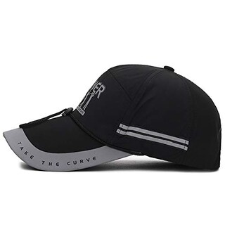Foto 4 | Foto 4 | Gorra De Béisbol Vptmrp  Gorra De Sol De Ala Extendida  Secado Rápido  Gris - Venta Internacional.