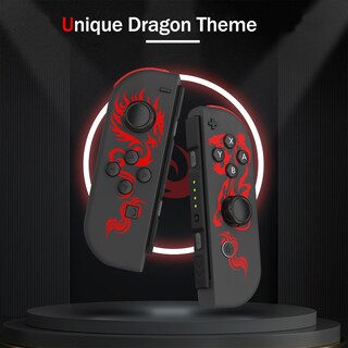 Foto 4 | Foto 4 | Controlador Ppkkai Para Nintendo Switch Red Dragon Con Vibración - Venta Internacional.