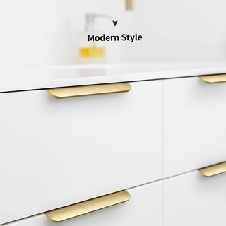 Foto 4 | Foto 4 | Tirador De Dedos Para Armarios Satanga Edge De Aluminio Paquete De 10 - Venta Internacional.