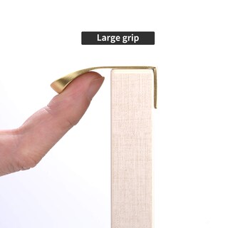 Foto 5 | Foto 5 | Tirador De Dedos Para Armarios Satanga Edge De Aluminio Paquete De 10 - Venta Internacional.