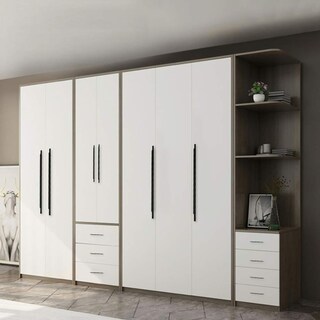 Foto 5 | Foto 5 | Tiradores De Gabinete De Aleación De Aluminio Negro Dorado Cálido De 160 Mm (paquete De 10) - Venta Internacional.