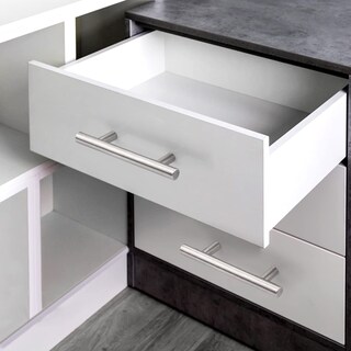 Foto 2 | Foto 2 | Manillas De Armario Probrico Barra En Forma De T Níquel Cepillado 76 Mm Paquete De 15 - Venta Internacional.