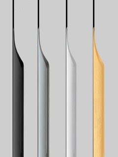Foto 5 | Foto 5 | Finger Pulls Shozafia Para Armarios Aluminio Gris 200 Mm Paquete De 5 - Venta Internacional.
