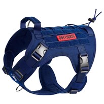 Arnés Para Perros Onetigris Tactical No-talil Service  Azul  Talla M - Venta Internacional.