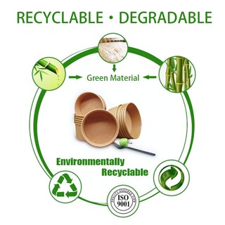 Foto 2 | Foto 2 | Cuencos De Papel Desechables Toptoper 30 Oz (80 Unidades) Para Comida Fría/caliente - Venta Internacional.