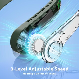 Foto 4 | Foto 4 | Ventilador De Cuello Useshine Portátil Sin Cuchillas Recargable 3000 Mah - Venta Internacional.