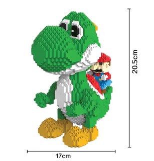 Foto 2 | Foto 2 | Building Blocks Hc Magic Yoshi Mario Tamaño Grande Para Niños A Partir De 6 Años - Venta Internacional.