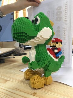 Foto 3 | Foto 3 | Building Blocks Hc Magic Yoshi Mario Tamaño Grande Para Niños A Partir De 6 Años - Venta Internacional.