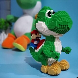 Foto 4 | Foto 4 | Building Blocks Hc Magic Yoshi Mario Tamaño Grande Para Niños A Partir De 6 Años - Venta Internacional.