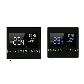 Foto 4 | Foto 4 | Control De Temperatura Con Pantalla Táctil Lcd De Termostato Para Planta De Calefacción - Venta Internacional.