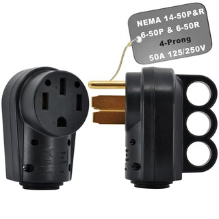 Foto 1 | Foto 1 | Juego De Enchufes Para Autocaravanas  50 A  Macho Y Hembra  125 Y 250 V  Para Autocaravanas  Caravanas - Venta Internacional.