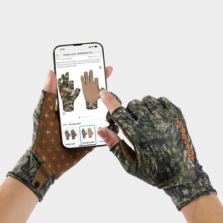 Foto 6 | Foto 6 | Guantes De Caza Bassdash Fingerless Camo Upf 50+ Unisex Hg03 - Venta Internacional.