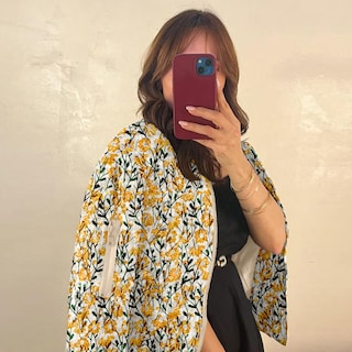 Foto 7 | Foto 7 | Chaqueta Shiyifa Bordada Con Margaritas Tipo Bomber Para Mujer - Venta Internacional.