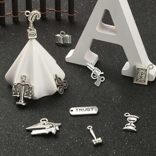 Foto 4 | Foto 4 | Joyería Charms Danling 100 Unidades 10 Estilos Para Abogados Encargados De Hacer Cumplir La Ley - Venta Internacional.