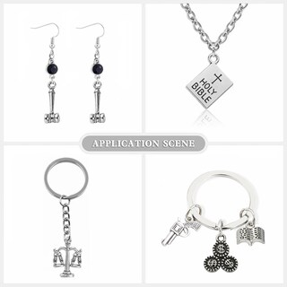 Foto 5 | Foto 5 | Joyería Charms Danling 100 Unidades 10 Estilos Para Abogados Encargados De Hacer Cumplir La Ley - Venta Internacional.