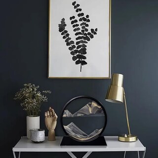 Foto 3 | Foto 3 | Cuadro Artístico Con Arena En Movimiento Paisaje Arenoso De Aguas Profundas De Aoderun 12 Cm - Venta Internacional.