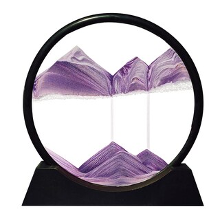 Foto 1 | Foto 1 | Cuadro Artístico Con Arena En Movimiento Paisaje Arenoso De Aguas Profundas De Aoderun 12 Cm - Venta Internacional.