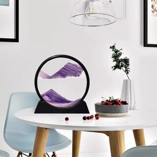 Foto 3 | Foto 3 | Cuadro Artístico Con Arena En Movimiento Paisaje Arenoso De Aguas Profundas De Aoderun 12 Cm - Venta Internacional.